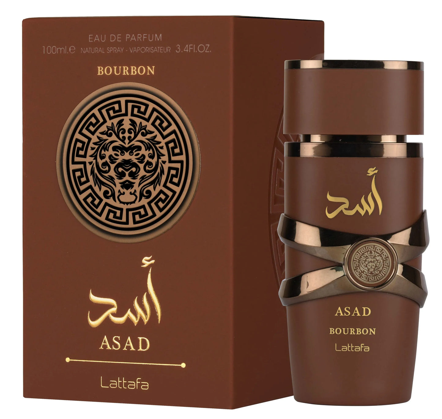 Assad Bourbon perfume with box by Lattafa – Maison Tanan