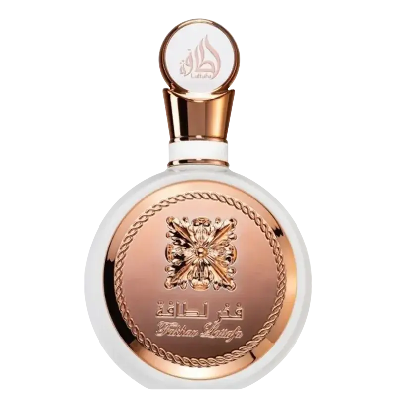 Fakhar Rose perfume bottle with box – Maison Tanan