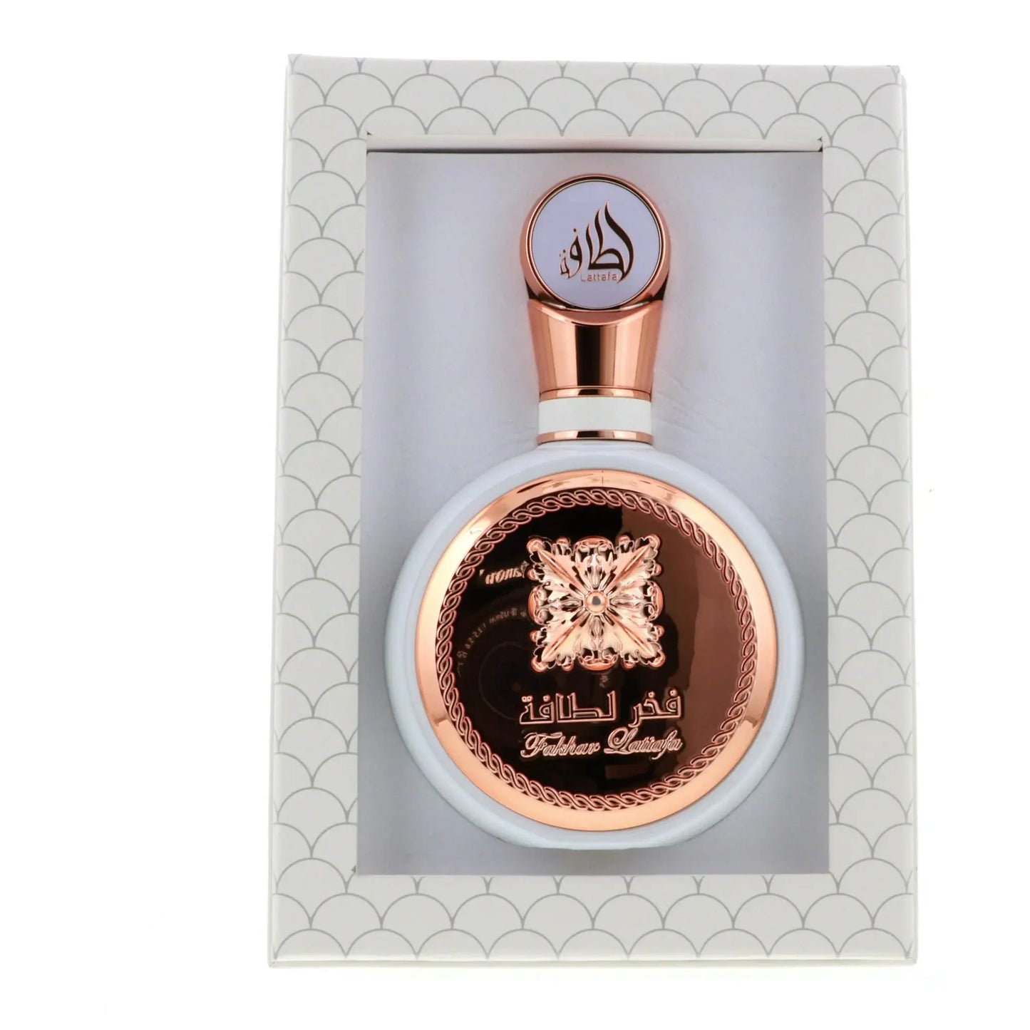Fakhar Rose perfume package with box – Maison Tanan