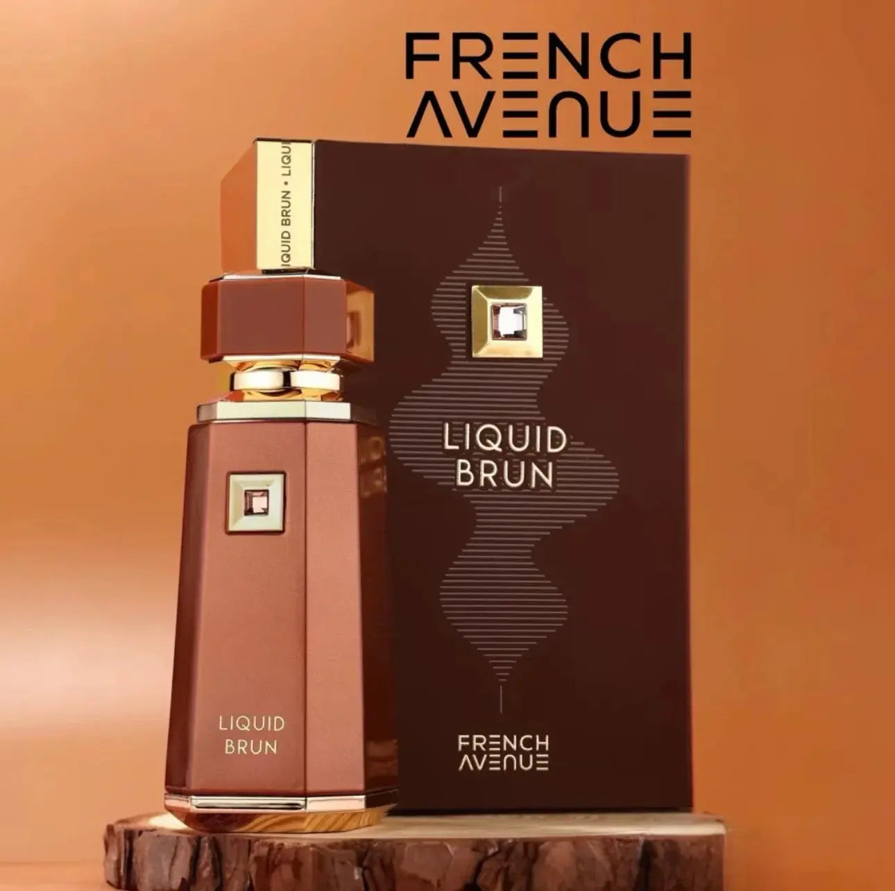 Liquid Brun bottle close-up – Maison Tanan
