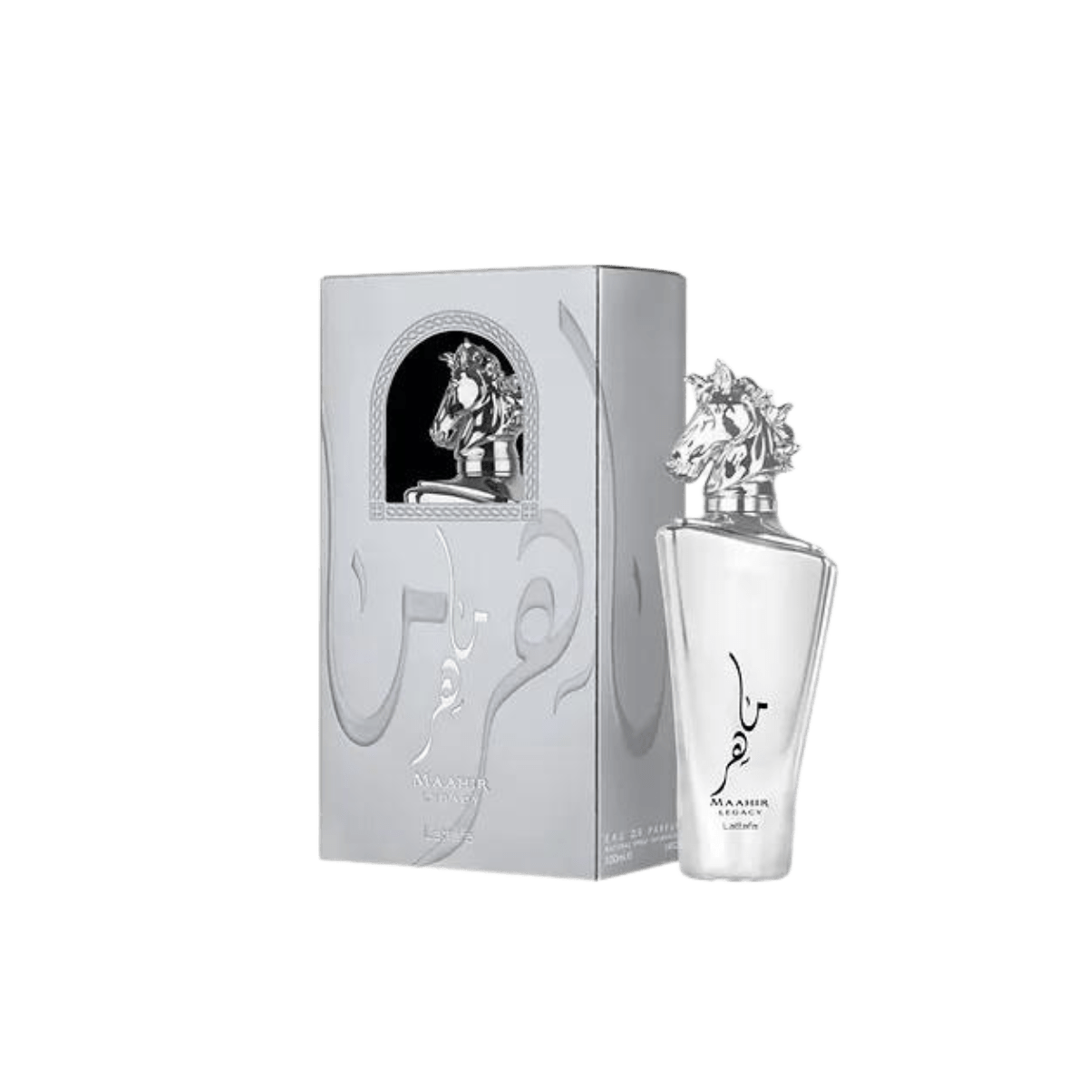 Maahir Legacy 100 ml perfume bottle by Lattafa – at Maison Tanan