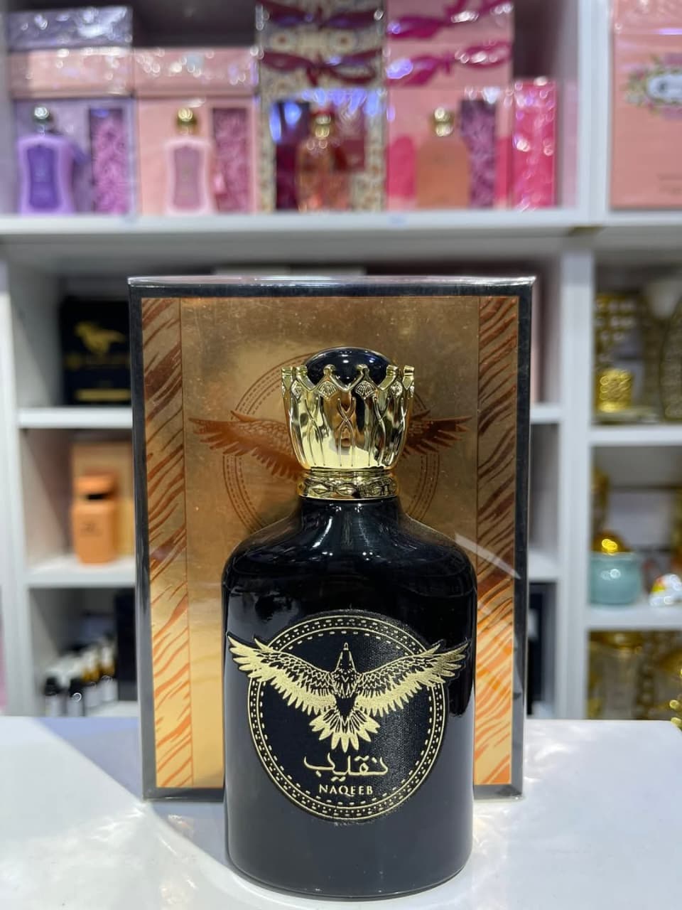 Naqeeb perfume with packaging by Ard Al Zaafaran – Maison Tanan