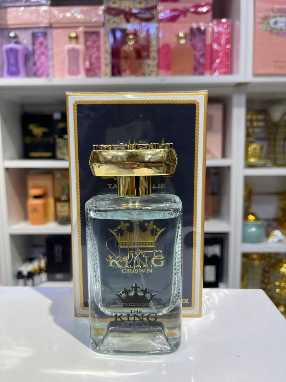 Taj Al Malik – The King Crown Eau de Parfum packaging by Ard Al Zaafaran – Maison Tanan
