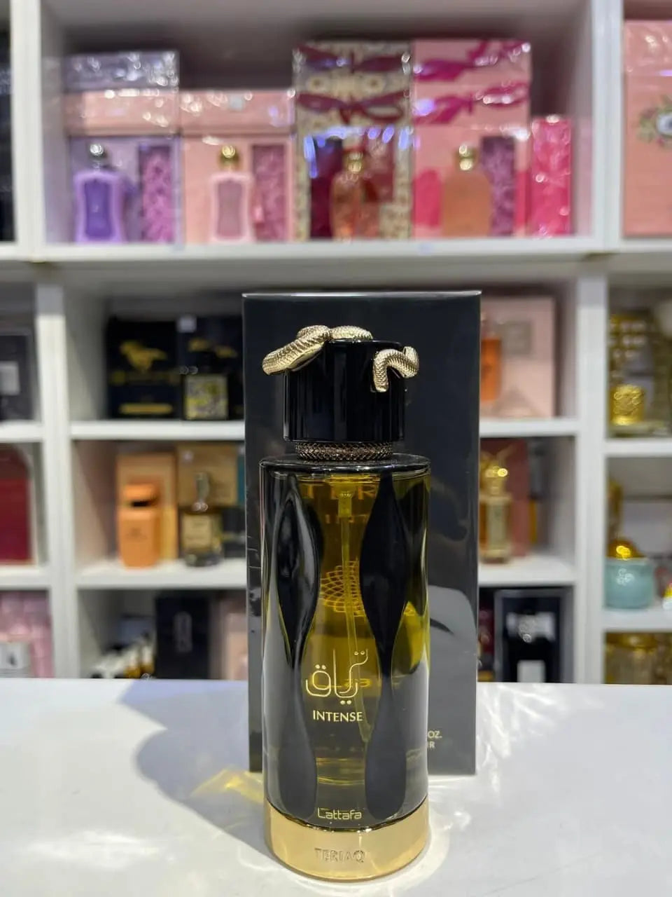 Lattafa Teriaq Intense 100 ml perfume bottle – Maison Tanan Arabian fragrance Morocco