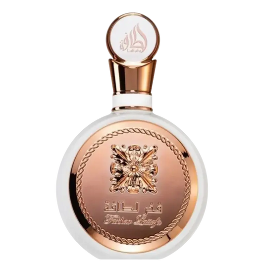 Fakhar Rose perfume bottle with box – Maison Tanan